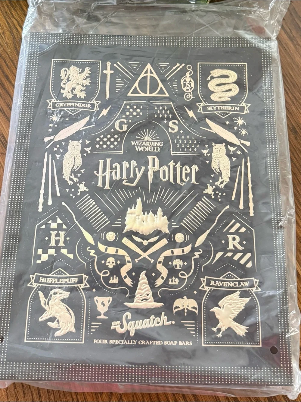 Harry Potter Dr. Squatch Soap Set Book Wizarding World 🧼